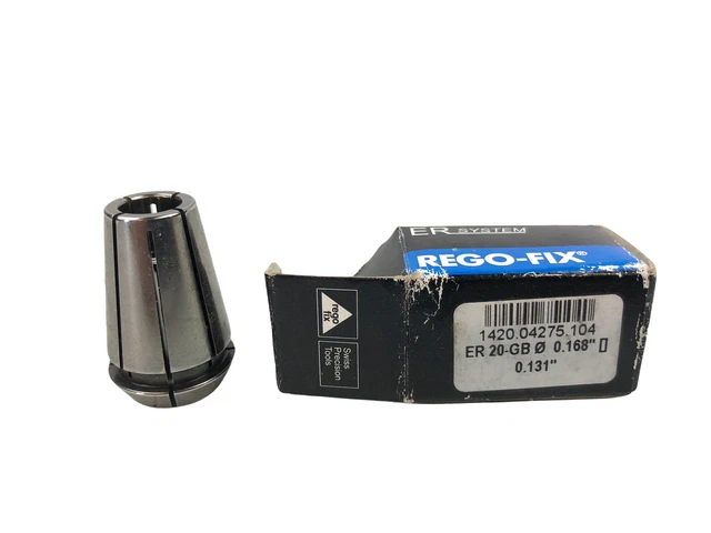 Rego-Fix ER 20-GB 0.168" 0.131" 1420.04275.104 Collet Rigid Tapping Y