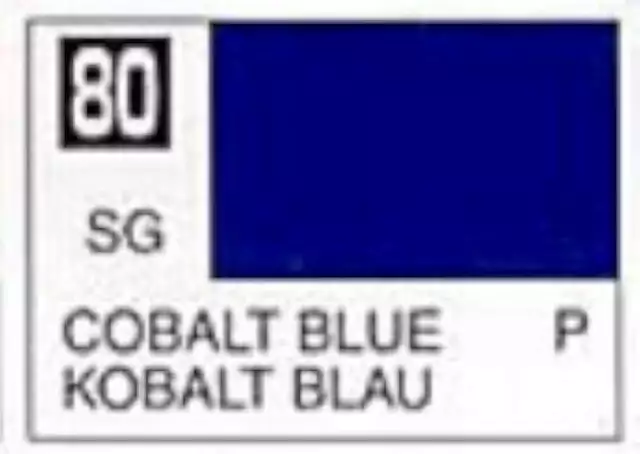 Lacquer Based Semi-Gloss Cobalt Blue 10ml Bottle (6/Bx)