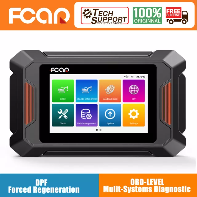 Heavy Duty Truck Scanner Diagnostic Construction Machine All System DPF Regen