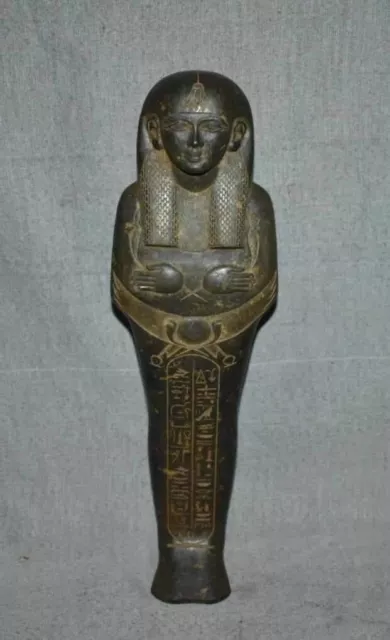 Ushabti Statue of Merit Amon Wife of Yuya from ancient Egyptian antiquities BC