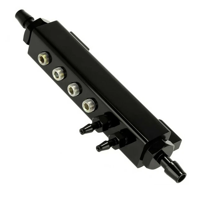 CNRAQR 6 Port Vacuum Block Intake Manifold Kit Fuel