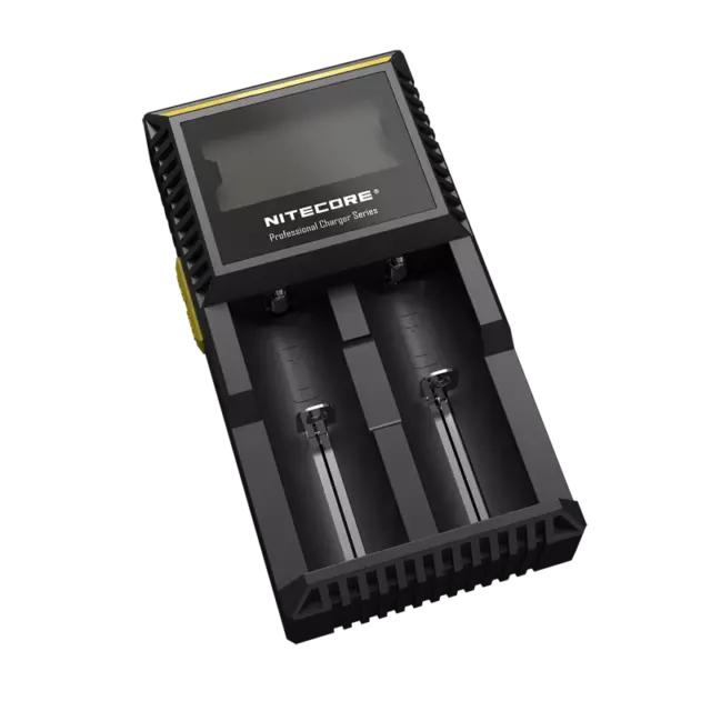 Nitecore Digicharger D2 Battery Charger Akkuladegerät Batterieladegerät 09JB006