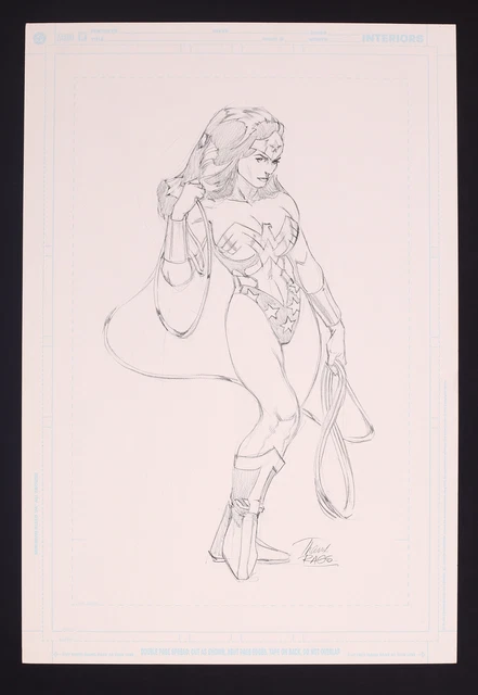 Wonder Woman Sketch by Rags Morales