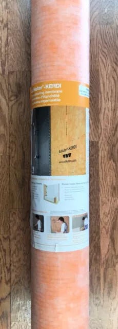Schluter KERDI Tile Flooring and Wall Waterproofing Membrane 323 sqft. Full Roll