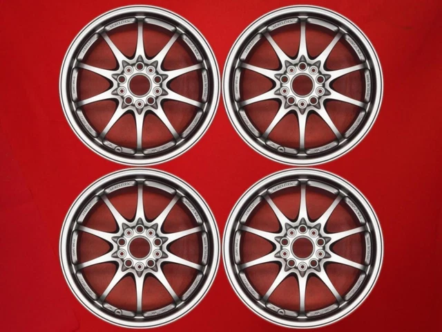 JDM Wheels RAYS VOLK RACING CE28N 17inch 7.5J 50 PCD114.3 5 holes Set of 4