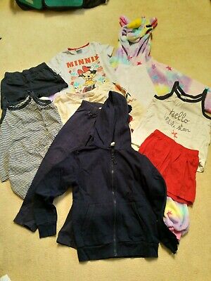 GIRLS SHORTS SETS + OTHER BUNDLE OF CLOTHING AGE 6 YEARS Good Condition No Marks