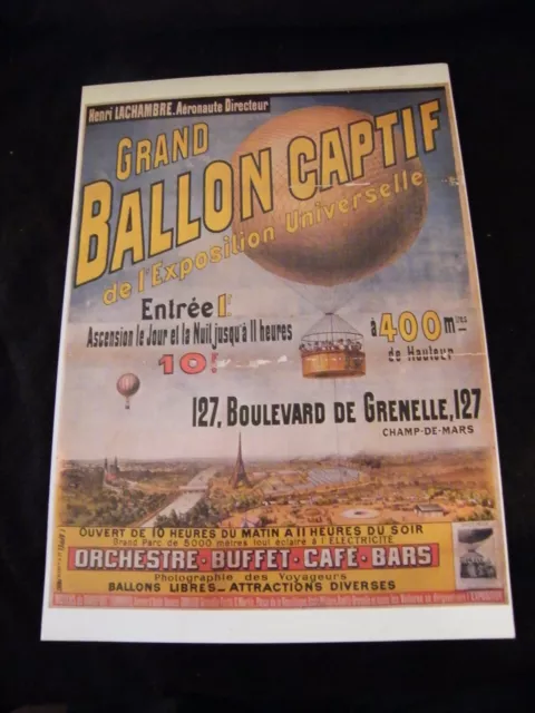 Poster Large Ball Captive Of L Display Universelle Reproduction