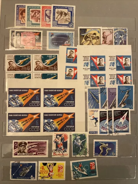 Sowjetunion Russland Sammlung  1970 - 1993 mit Kleinbögen postfrisch 2