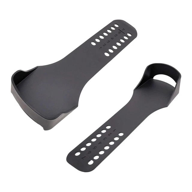 2 Pédales De Rechange En Plastique Pour Machine Elliptique - Double Couleur Pour Fitness - Neuves