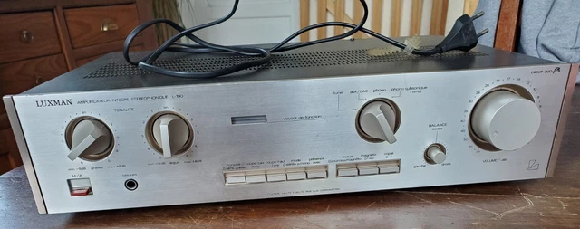 Ampli Luxman L 190 Et Tuner T210 L Vintage - Duo Hi-fi Japonais - Occasion