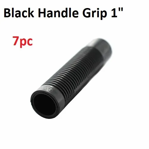 Ettore 1904 Replacement Handle Grip Black 1" Extension Pole 7pc