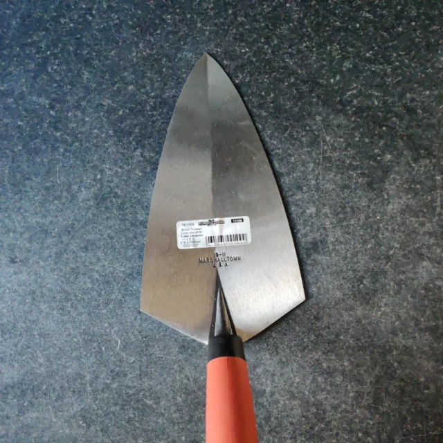 Marshalltown 19 11 FG 19-11 Brick Trowel Philadelphia Pattern Durasoft Handle