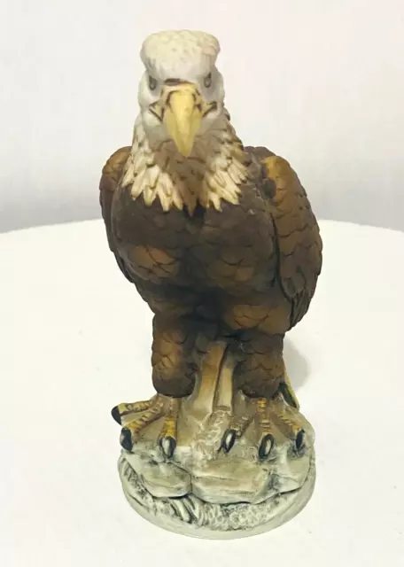 VTG Bald Eagle By Andrea Japan Porcelain Ceramic Figurine Bird Statue By Sadek