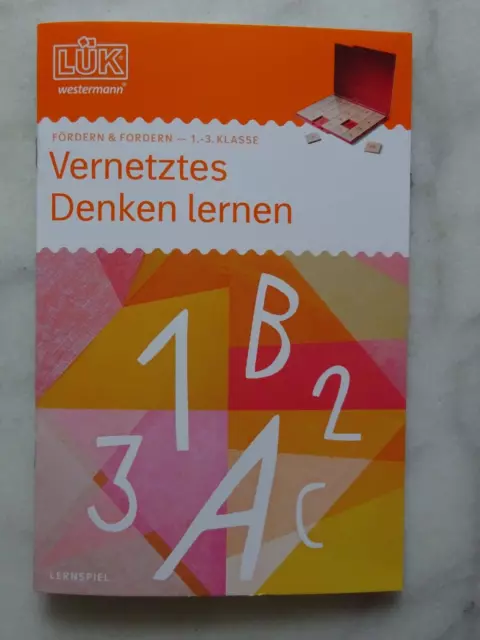 XXXX Lük Heft , Vernetztes Denken lernen , 1. -  3. Klasse , NEU