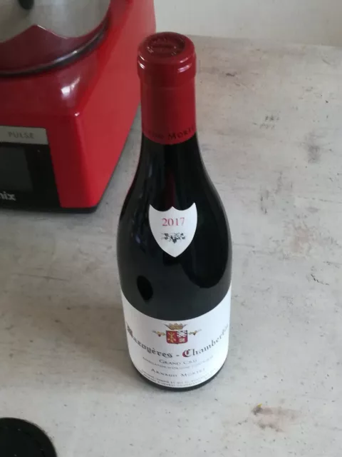 Grand cru Arnaud Mortet Mazoyères - Chambertin 2017 - vin rouge
