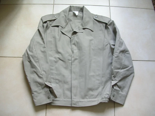 VESTE BLOUSON GRIS du marin de la marine nationale arm?�e fran?�aise taille 104 M EUR 19,99 