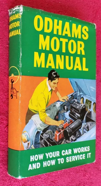 ODHAMS MOTOR MANUAL 5th EDITION by Staton Abbey Classic car vintage book