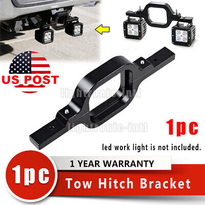 Car Truck Tow Hitch Mounting Bracket Holder For Dual LED Backup Reverse Lights