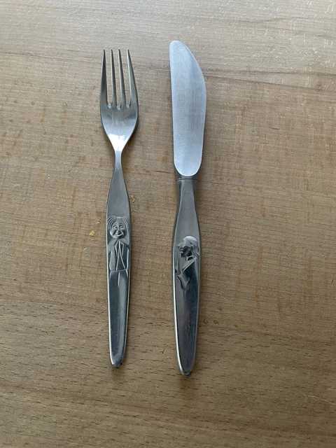 KINDERBESTECK Messer + Gabel Set WMF KINDERBESTECK Messer + Gabel Set WMF