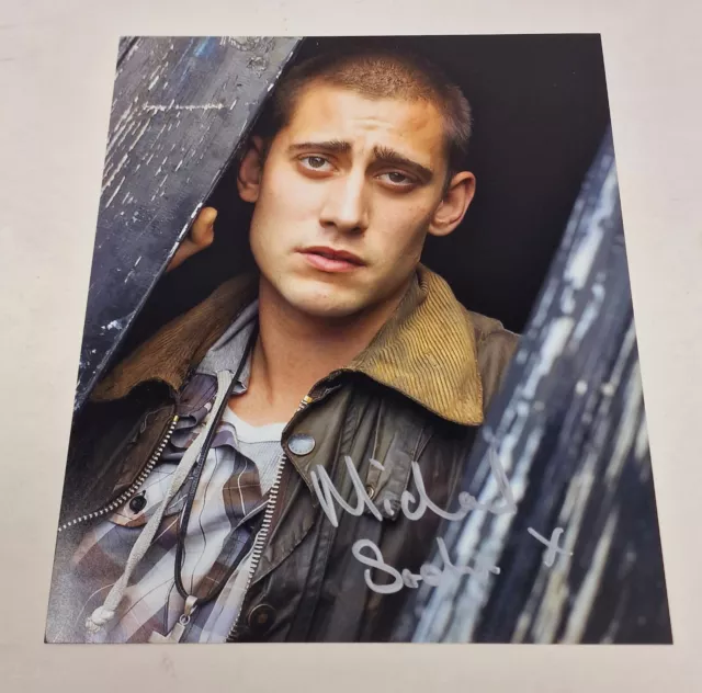 Michael Socha Signed 8x10 Photo - Once Upon A Time - Showmasters Hologram