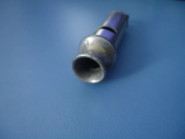 Vintage metal  whistle 3