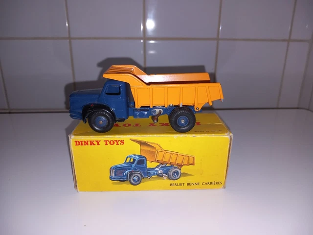 Dinky Toys Boite D'Origine Berliet Benne Carrrieres N°34a Ma 40
