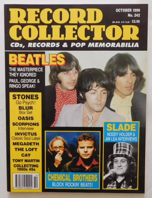 RECORD COLLECTOR Magazine #242 - October 1999 - The Beatles, Slade