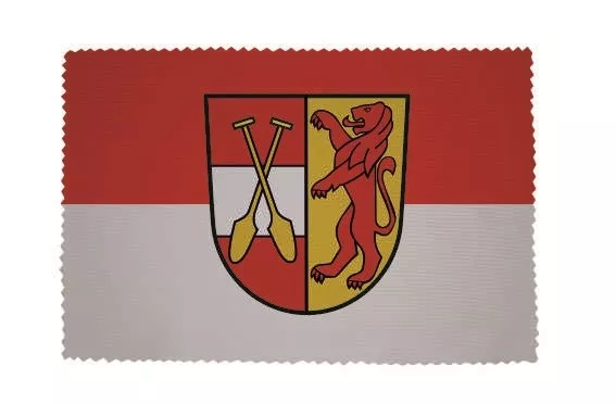 Glasreinigungstuch Brillenputztuch Fahne Flagge Riedlingen