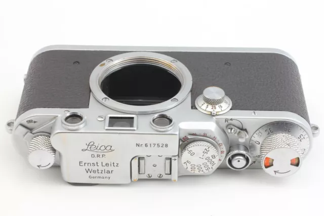 【Near MINT】LEICA IIIf 3f Rangefinder Camera Red Dial 1950s From JAPAN