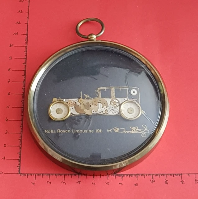 Pièce D'Horlogerie Ancienne – Roue Pour Réveil HELVECO 212 – Mécanisme