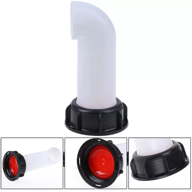 IBC TANK DRAIN Cover Extension Spout Hose Nozzle Tap Cap Valve Female