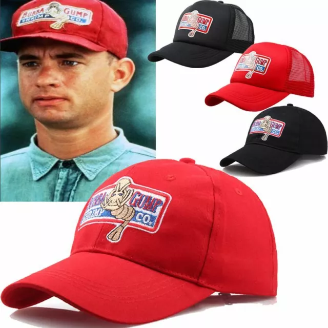 Forrest Gump Bubba Gump Party Hat Shrimp Co. Embroidered Baseball Caps Cosplay 3