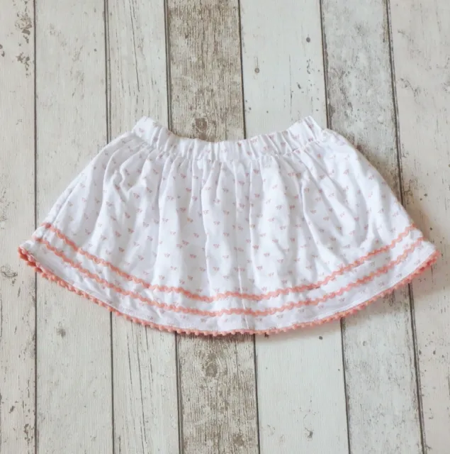 ** Pretty Baby Girl Floral Patterned Skirt - Next (12 - 18 months) **