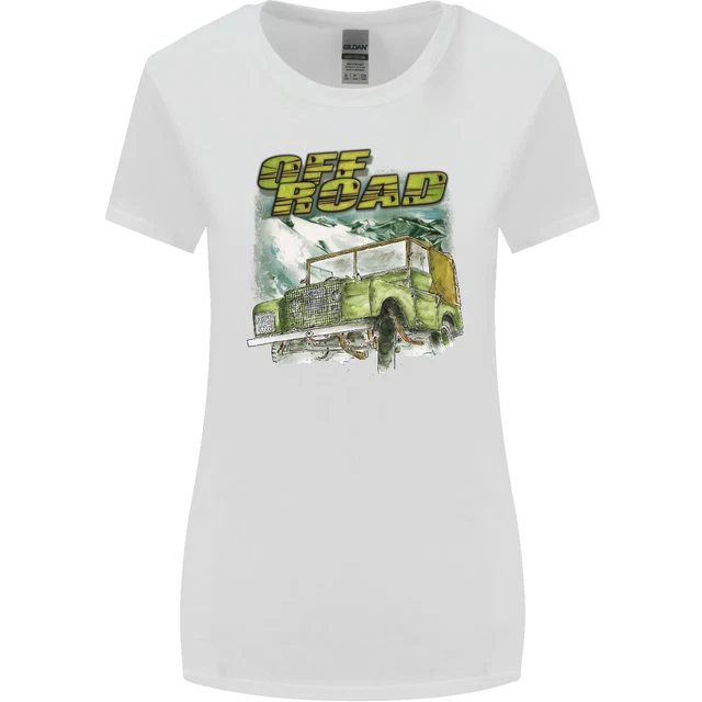 Off Road 4X4 Off Roading Four Wheel Drive Womens Wider Cut T-Shirt