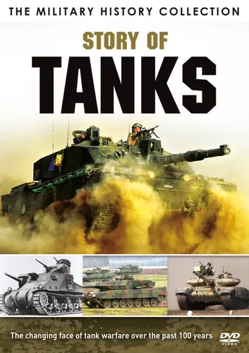 The Military History Collection: Story of Tanks DVD (2021) cert E ***NEW***