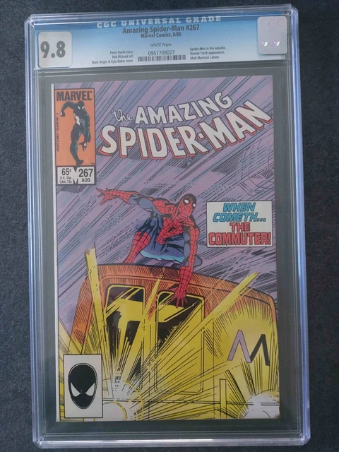 The Amazing Spider-Man (1985) # 267 (CGC 9.6 SS) Signed & Sketch Bob Mcleod main image 1