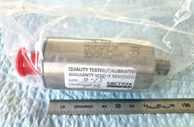 METRIX Seismic Velocity Transmitter Vibration Sensor ST5484E-121-074-00 1.0in/S