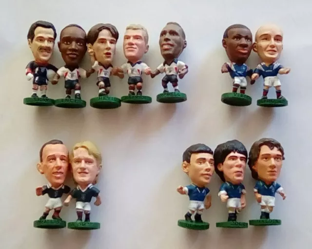 Corinthian Football Figure Collection Some Rare England Scotland France Chelsea