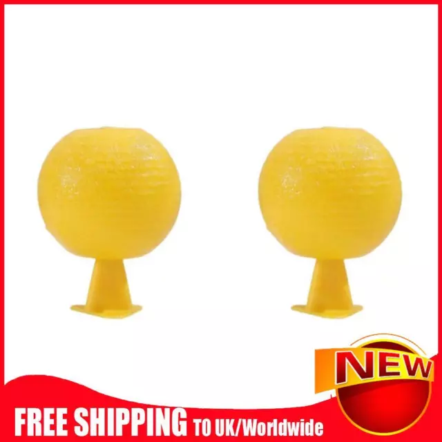 Fruit Fly Traps Sticky Traps Citrus Shaped for Indoor Outdoor (A)