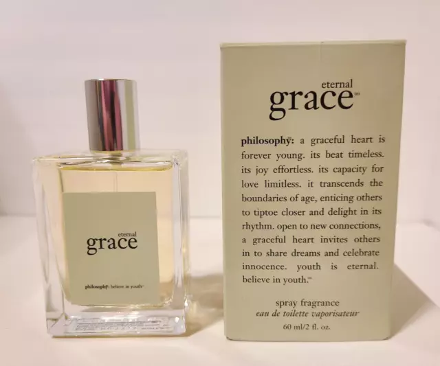 Philosophy Eternal Grace Eau De Toilette Spray Fragrance 2oz New RARE