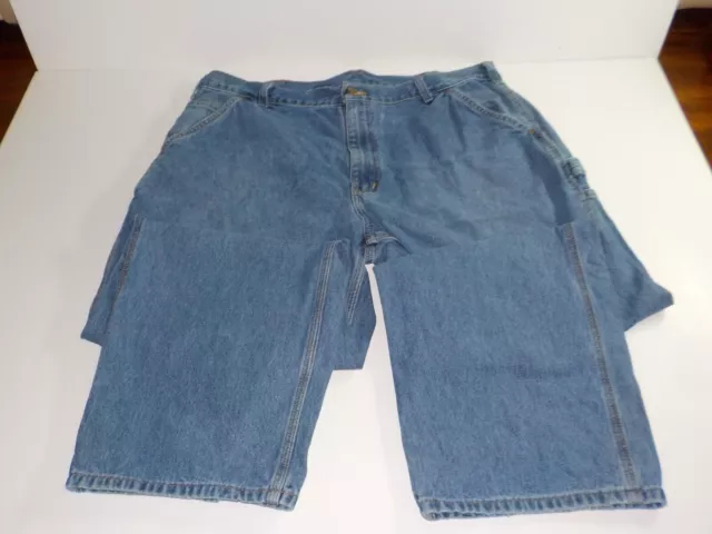 CARHARTT B13 DPS Original Dungaree Fit Carpenter Denim Blue Work Jeans ...