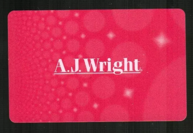 A.J. WRIGHT Circles and Stars 2008 Gift Card ( $0 )