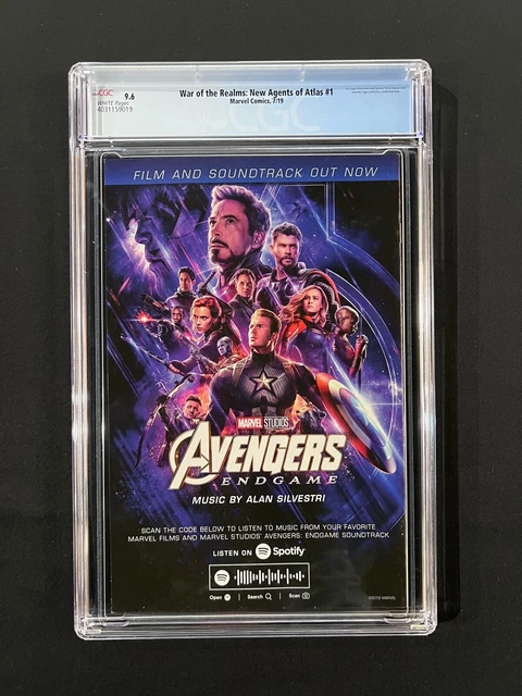 War of the Realms: New Agents of Atlas #1 CGC 9.6 (2019) - 1st app Luna Snow ++ 2