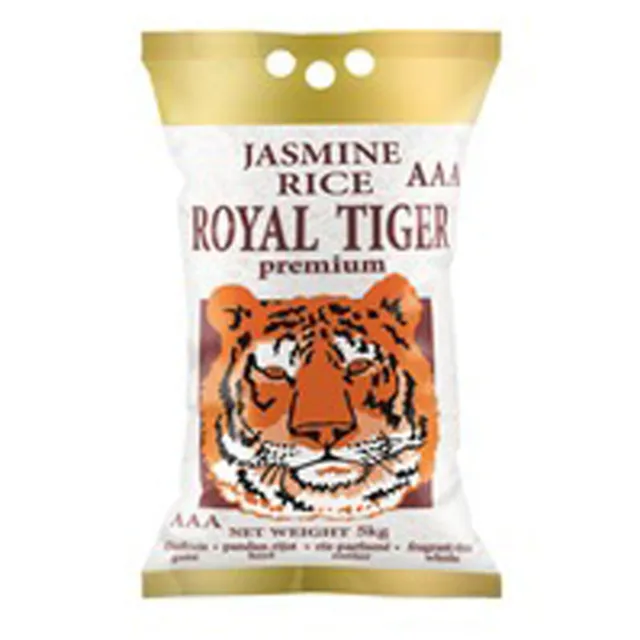 2x5kg Royal Tiger Duftreis Jasminreis Premium Qualität AAA Reis Jasmin Reis ganz
