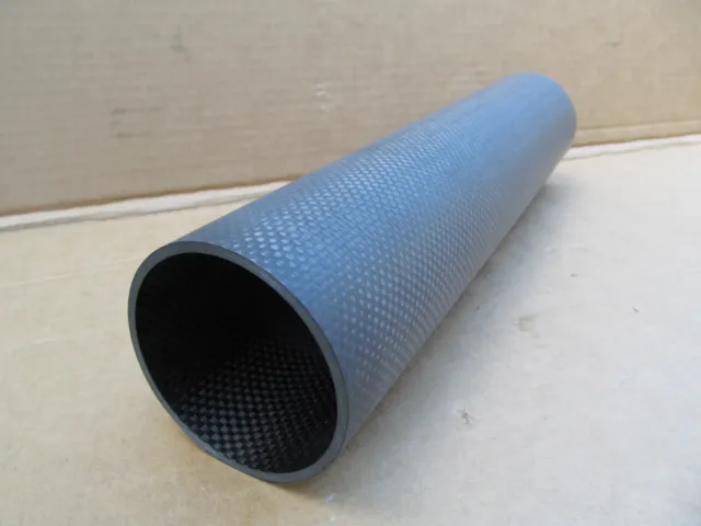Carbon Fiber pipe tube 310mm long, 59.5mm diameter, 3mm thick