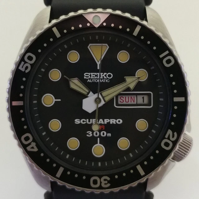 Vintage Original Seiko Diver 6309-7290 With Custom Scubapro Dial 725930. Vintage Original Seiko Diver 6309-7290 With Custom Scubapro Dial 725930.
