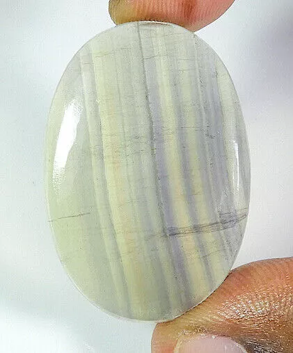 50Cts. Fluorite naturelle multicolore ovale cabochon pierre précieuse en...