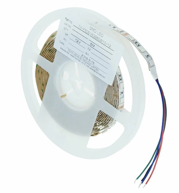 Rvb 5M 5050 Bande LED 300LEDs 12V