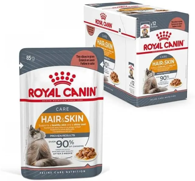 Comida húmeda para gatos para cuidado del cabello y la piel ROYAL CANIN®