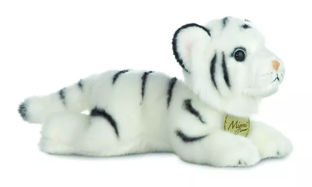 Tigre Bengala Aurora Miyoni Blanco Suave 13170 Peluche 20.3cm Relleno Juguete